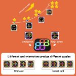 Tangram innovant - Puzzles rotatifs et logiques