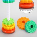 Activité ludique pour enfants, rotation et empilement amusants