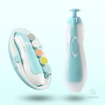Set de limes à ongles électriques SafeCare pour bébés