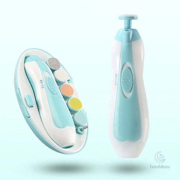 Set de limes à ongles électriques SafeCare pour bébés
