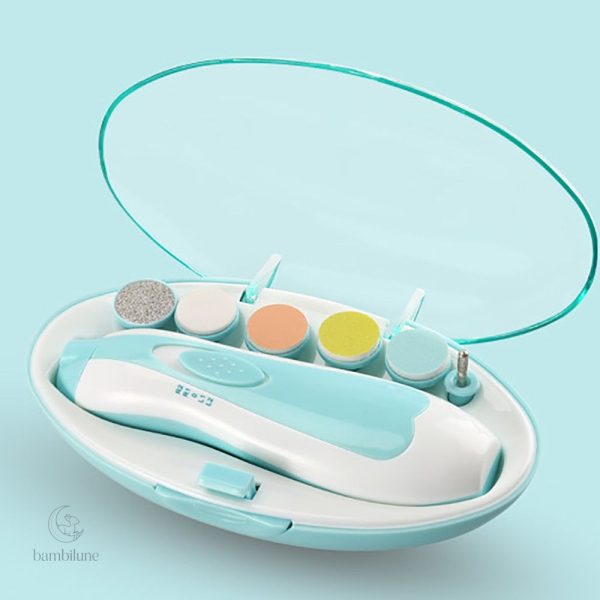Limes à ongles silencieuses et sûres pour les tout-petits