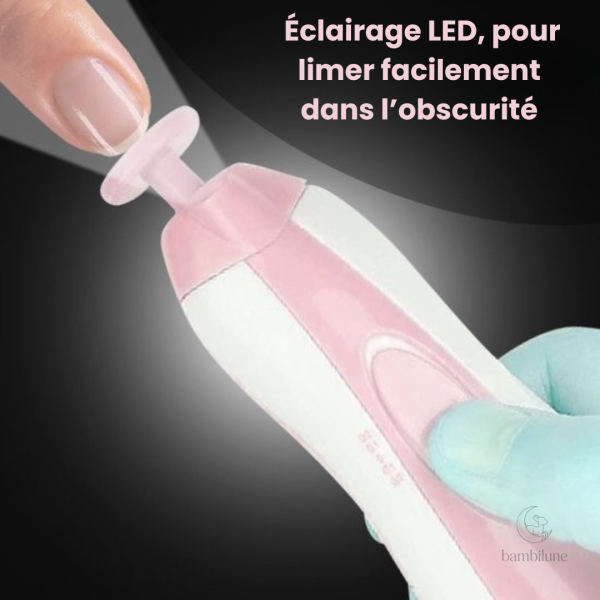 Limes à ongles électriques, confort et sécurité pour bébés
