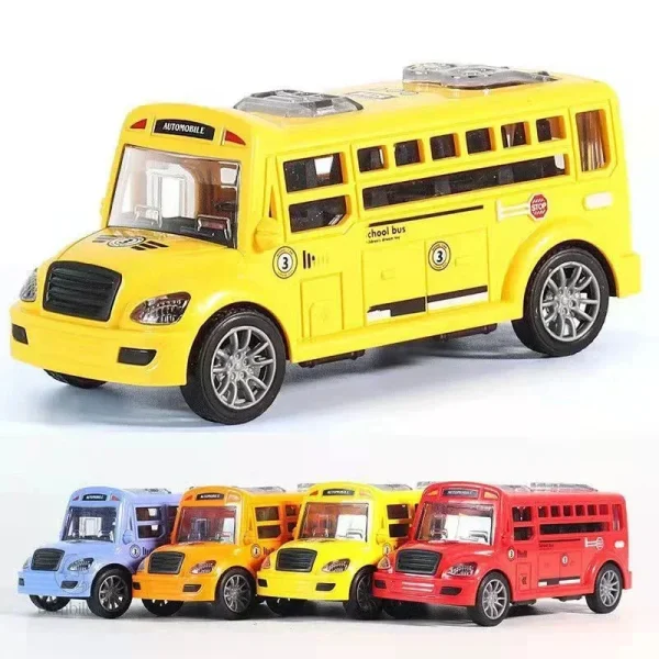 Bus jouet Schoolbus pour enfants de 3 à 4 ans