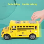 Transport en jouet Schoolbus pour les petits explorateurs