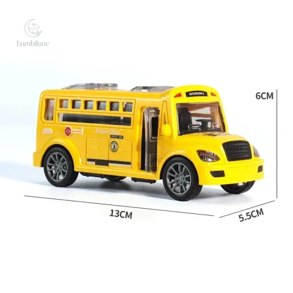 Jouet éducatif Schoolbus pour enfants de 3 à 4 ans