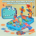 Jeu de construction amusant avec vis et outils pour petits