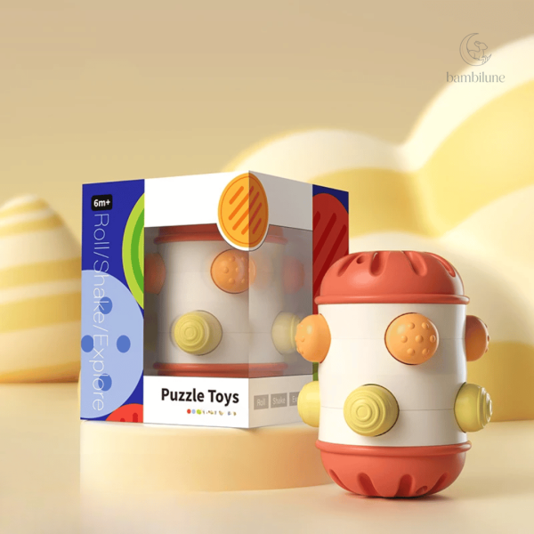 Rouleau d'éveil pour bébé, parfait pour les premières explorations