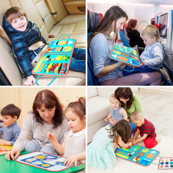 Exploration tactile avec des textures variées pour les tout-petits