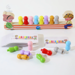 Jeu de tri des couleurs adapté aux jeunes enfants
