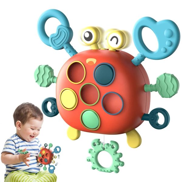 Crabe sensoriel adapté aux enfants de 0 à 1 an