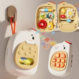 Mini valise sensorielle pour jeux éducatifs Montessori