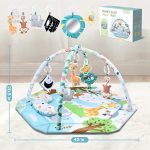 Tapis sensoriel coloré pour l'éveil des bébés