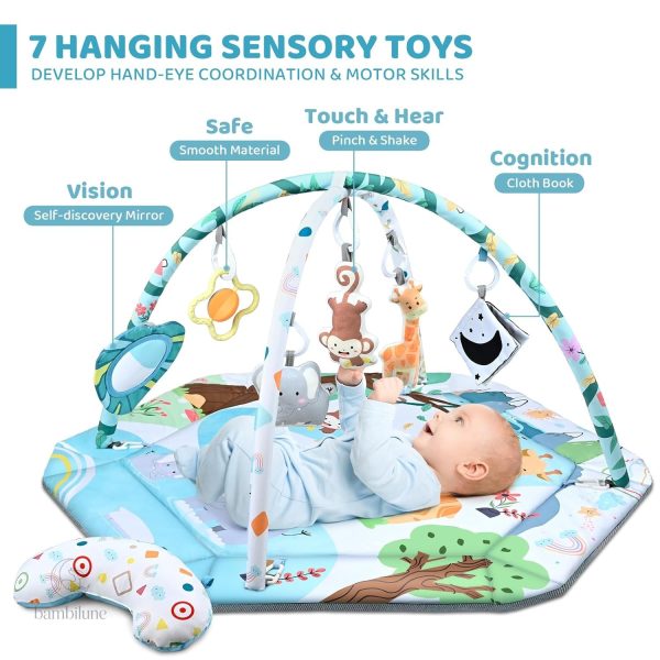 Activités ludiques sur le tapis SensoryHaven