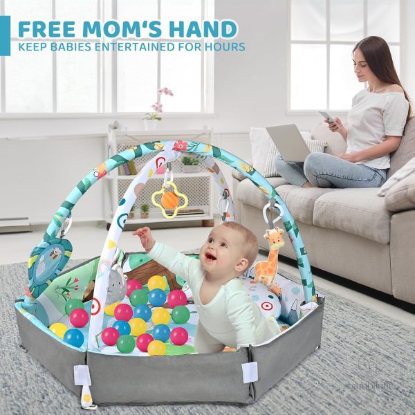 Tapis de jeu polyvalent pour moments de jeu