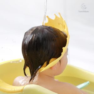 Bonnet de bain confortable pour un bain sans pleurs