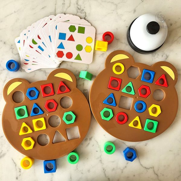 Puzzle ourson Shape Bear pour apprendre en jouant