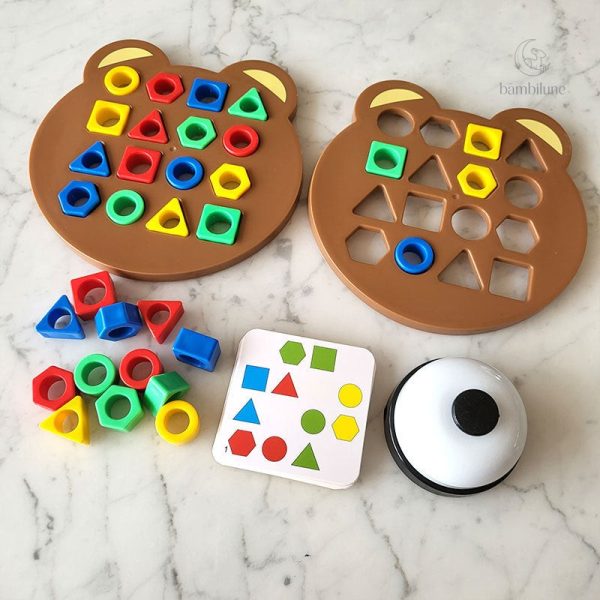 Shape Bear : jouet interactif pour éveiller la curiosité des tout-petits