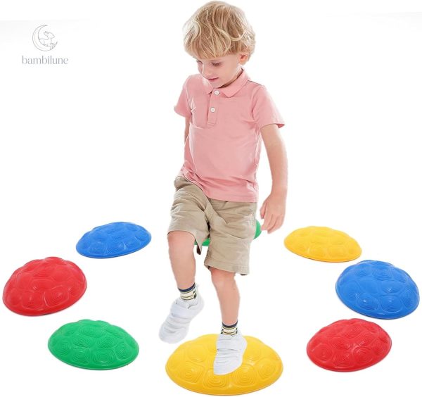 Jeu d'équilibre coloré, idéal pour les enfants en bas âge