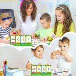 Activités ludiques avec tuiles d'apprentissage linguistique