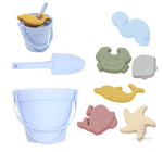 Seau en silicone pour enfants, facile à transporter