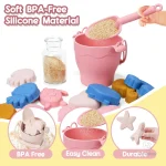 Accessoires de plage en silicone, parfaits pour les enfants