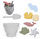 Kit de plage en silicone, amusant et sécuritaire