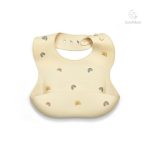 Bavoir en silicone pratique et facile à nettoyer