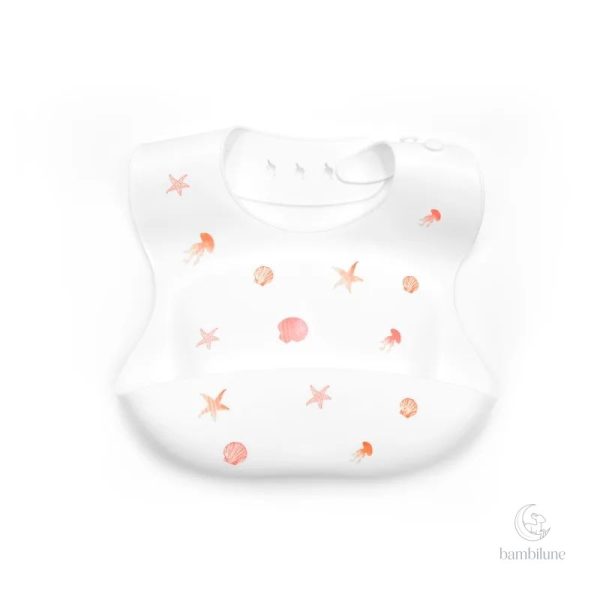 Bavoir imperméable pour bébé, idéal pour les repas