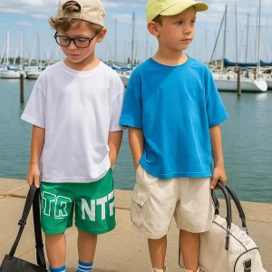 T-shirt doux et décontracté pour petits