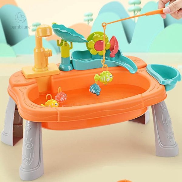 Jeu de pêche amusant pour les tout-petits