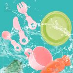 Activité ludique d'eau et pêche pour jeunes enfants