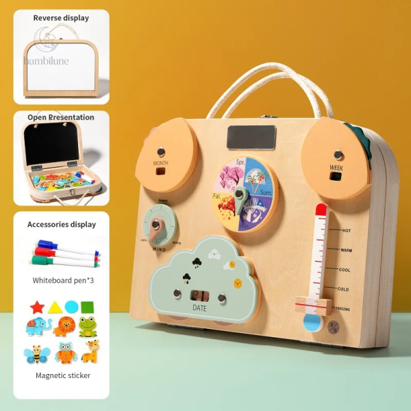 Mallette sensorielle pour favoriser l’apprentissage précoce