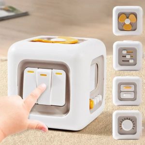 Cube sensoriel Skill Box pour enfants de 1 à 2 ans