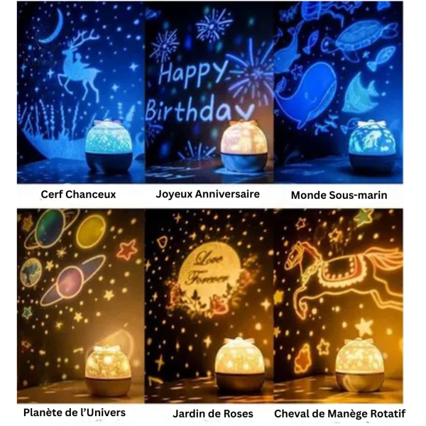 Projecteur d'étoiles pour éveiller la curiosité des petits