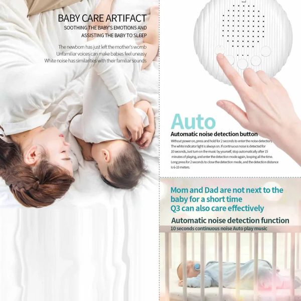 SleepEase, solution sonore pour calmer les bébés en déplacement