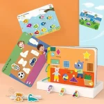 Cahier d'activités coloré pour les 2-3 ans