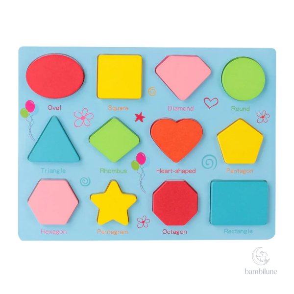 Puzzle coloré pour apprendre les chiffres de manière ludique