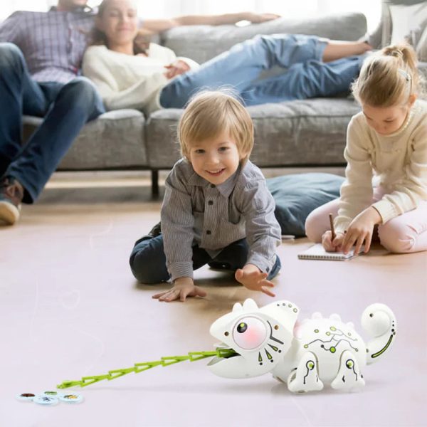 Caméléon RC coloré pour un jeu interactif
