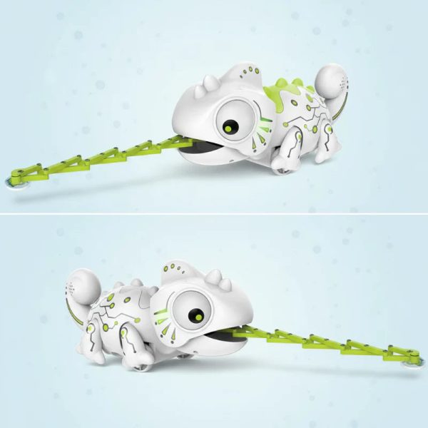 Caméléon ludique avec télécommande facile à utiliser