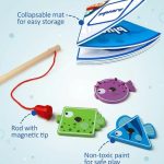 Set de jeu de pêche aimanté, parfait pour l'apprentissage