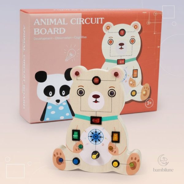 Tableau de jeu innovant pour l'apprentissage sensoriel