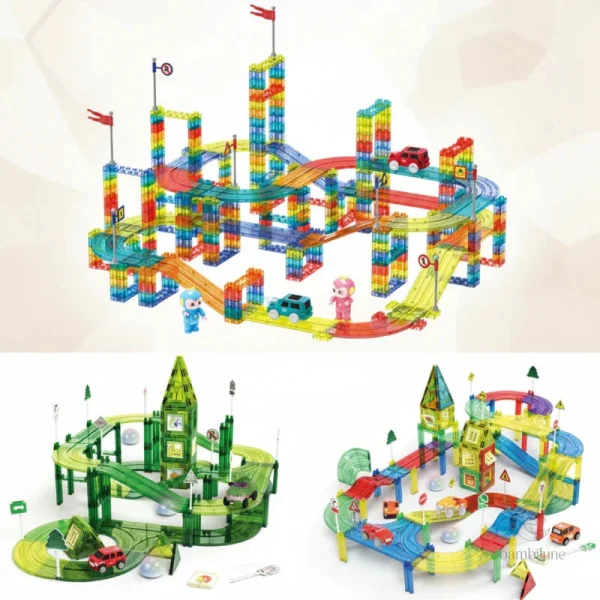 Jouets magnétiques éducatifs pour enfants de 3 à 4 ans