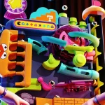 Parcours d'aventure interactif pour développer la motricité