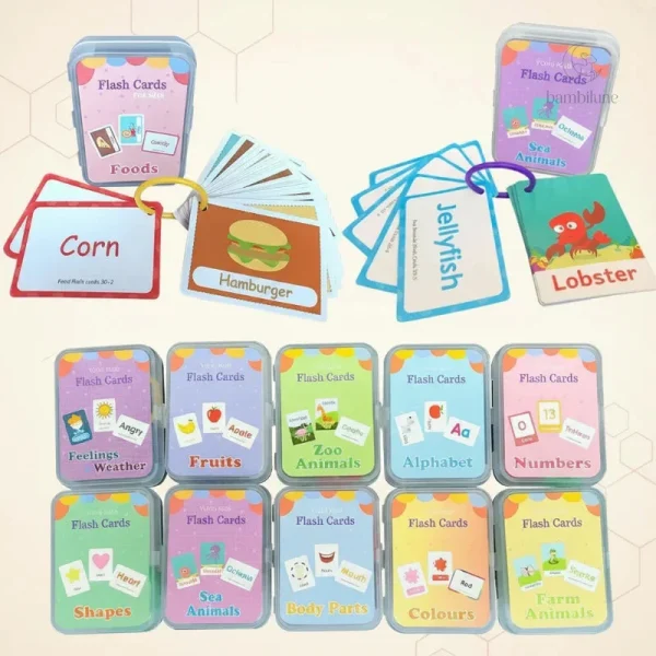 SmartyCards – Apprentissage amusant pour les tout-petits