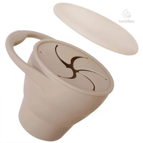 Gobelet en silicone, design pliable et fonctionnel