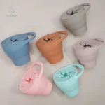 Gobelet silicone facile à transporter pour vos snacks