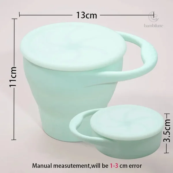 Snackcup compact, idéal pour les déplacements
