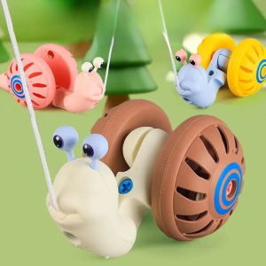 Escargot à tirer Snail Toy™ pour enfants de 3 à 4 ans