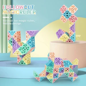 Snake Cube Set - Jeu de blocs de construction amusant