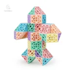 Cubes de construction colorés pour les petits bâtisseurs